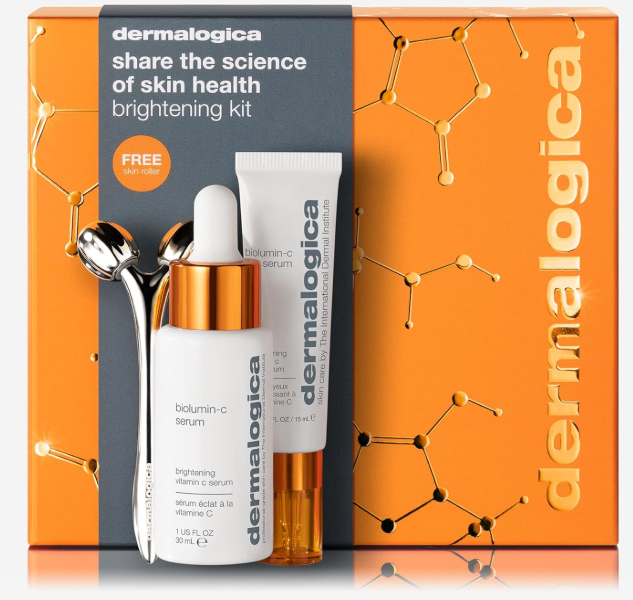 Dermalogica Brightening Kit (2 full-size + free skin roller)