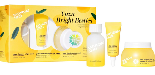 3-Piece Skin Care Set Yuzu Vitamin C Sleep Mask